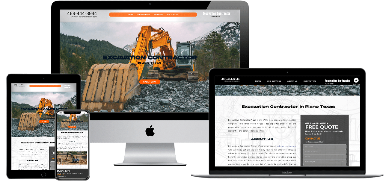 Excavation Plano Website